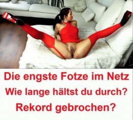 Die engste FOTZE im Internet! Rekord gebrochen?