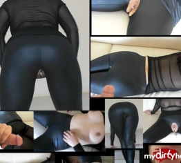 Stiefpapa nach dem Discofick in Loch-Leggins mit Blowjob bestochen