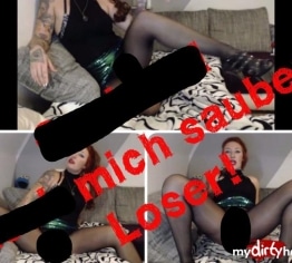 Cuckold! Leck mich sauber, Loser!