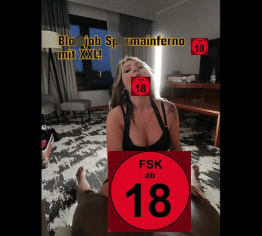 Blowjob Spermainferno mit XXL!