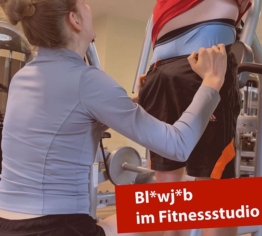 Gesichtsbesamung im Fitnessstudio - Sind wir zu weit gegangen?